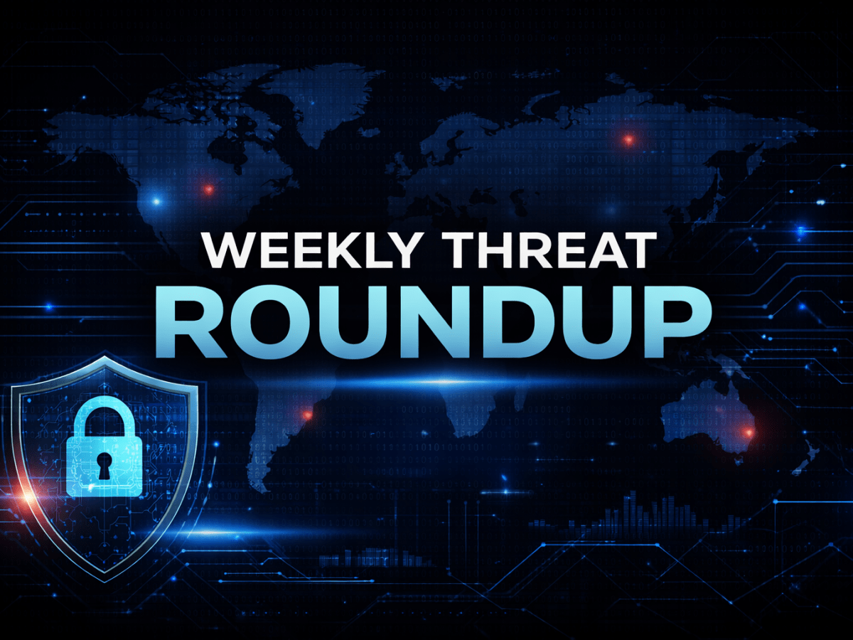 Weekly Threat Landscape: Thursday Roundup&nbsp;#6